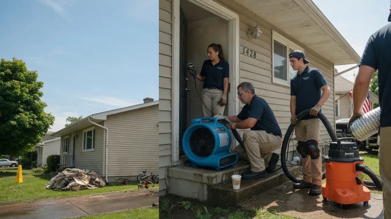 Water Damage Restoration in New Washington, OH near me